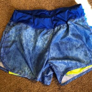 Danskin semi-fitted shorts with built in spandex